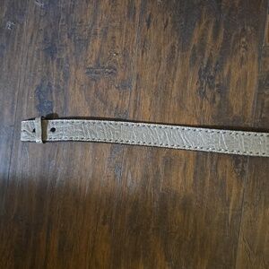 COPY - Like new Gray Nocona Belt